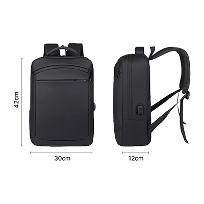 15.6" DOLLY Laptop Backpack with External USB Port 07